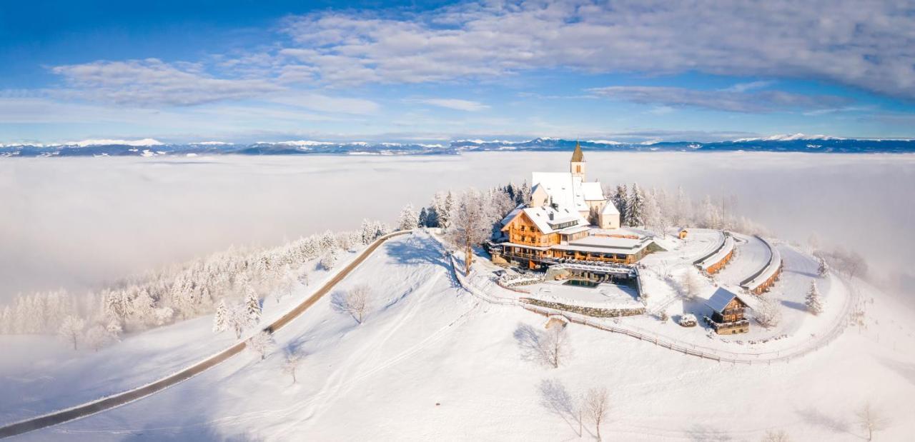 Gipfelhaus Magdalensberg Hotell Sankt Veit an der Glan Exteriör bild